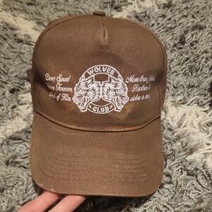 Darc Sport Brown Embroidered Hat